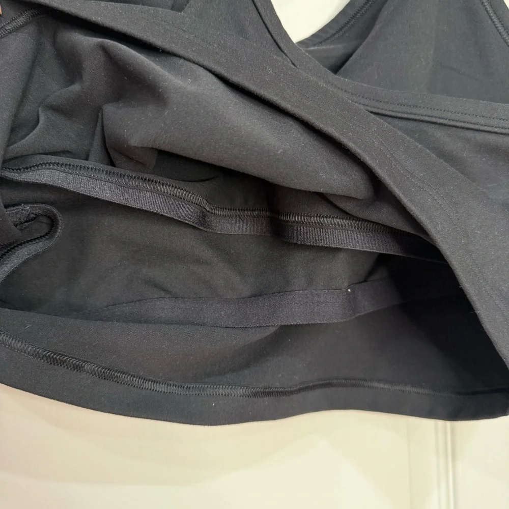 Aerie Black Lightweight Sports Bra - Picture 5 of 7